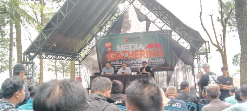 BAWASLU Indramayu, Pentingnya Peran Media Dalam Menjaga Transparansi & Akuntabilitas Proses Demokrasi.