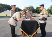 Polres Loteng Gelar Upacara Sertijab PJU Dan Sejumlah Kapolsek.