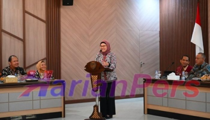 Bupati Nina Agustina Buka Entry Meeting Pemeriksaan Laporan Keuangan 2024 Oleh BPK