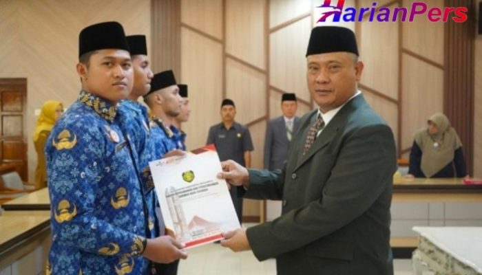 Setda Aep Lantik Sejumlah ASN, Diantaranya Pejabat Dishub Indramayu
