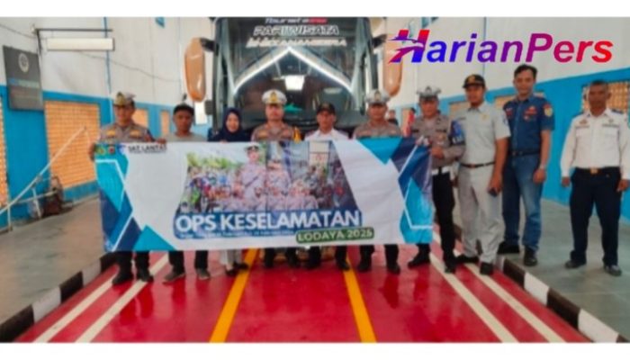 Dishub Indramayu Ramp Check Kendaraan Di Terminal Sindang
