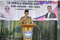 Hadiri Groundbreaking, Wakil Bupati Indramayu Tekankan Pentingnya PAUD