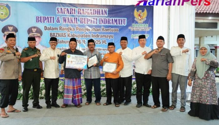 Sukseskan Program Indramayu Berzakat, Wabup Berikan Apresiasi 2 Desa Pengumpul Zakat Maal Terbanyak