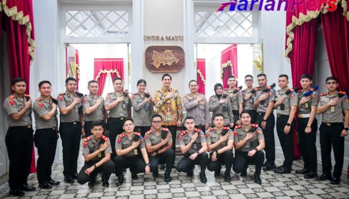 Mahasiswa STIK-PTIK KKN di Indramayu, Bupati Lucky Hakim Berikan Pesan Motivasi