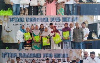 Iftar Ramadhan 1446 H, PWI Indramayu Gelar Bukber, Santunan Yatim Piatu & Duafa