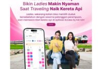 Ciptakan Perjalanan Lebih Aman dan Nyaman, KAI Access Tambah Fitur Female Seat Map
