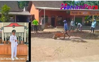 Kepala Desa Sanenrejo Sutikno Wibowo Prioritaskan Perbaikan Jalan Poros