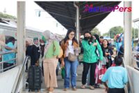 Sambut Arus Balik Lebaran, Stasiun Cirebon Mulai Ramai