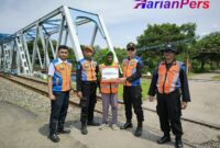 Apresiasi KAI Untuk Pahlawan Keselamatan, Petugas Penjaga Perlintasan Swadaya