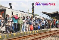 KAI Daop 3 Cirebon Layani 338.855 Pelanggan Selama Angkutan Lebaran 2025