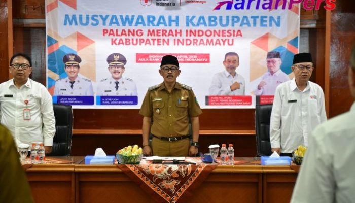 Wabup H Syafudin Buka Muskab PMI Cabang Indramayu
