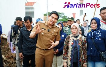 Bupati Indramayu Dampingi Dirjen Pemberdayaan Sosial Tinjau Progres Pembangunan Kampung Nelayan Sejahtera