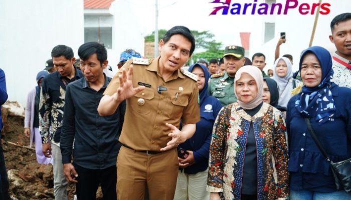 Bupati Indramayu Dampingi Dirjen Pemberdayaan Sosial Tinjau Progres Pembangunan Kampung Nelayan Sejahtera