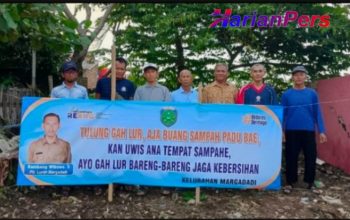 Plt. Lurah Margadadi BAMBANG WIBOWO Sidak TPS Talang Tembaga