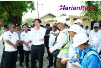 Kunjungi Bendungan Salamdarma, Lucky Hakim Pastikan Suplai Air Petani dan PDAM Berangsur Normal