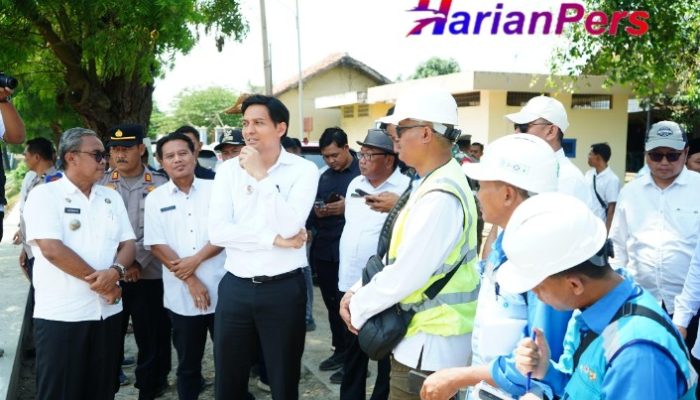 Kunjungi Bendungan Salamdarma, Lucky Hakim Pastikan Suplai Air Petani dan PDAM Berangsur Normal