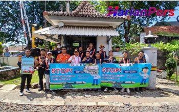 Peringati May Day, KAI Daop 3 Gelar Kampanye Keselamatan di 9 Titik Perlintasan Sebidang