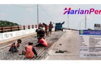 Dinas PUPR Indramayu Lakukan Pemeliharaan Rutin Jembatan I APBD TA 2025