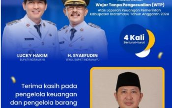 M Iqbal : DKPP Indramayu Apresiasi Lucky – Syae Raih WTP Atas Laporan Keuangan TA 2024