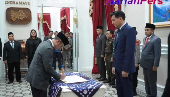 Direksi PT. BWI Tandatangani Kontrak Kerja di Hadapan Bupati Indramayu