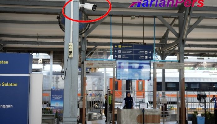 Tingkatkan Keamanan, KAI Daop 3 Cirebon Pasang CCTV