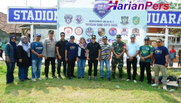 23 TIM Ikuti Turnamen Sepak Bola SCR Bupati Cup