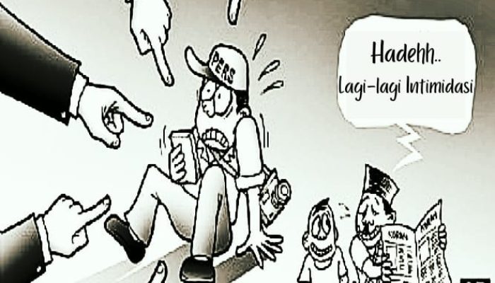 WARTAWAN Diintimidasi Oknum Karang Taruna Karanganyar Indramayu