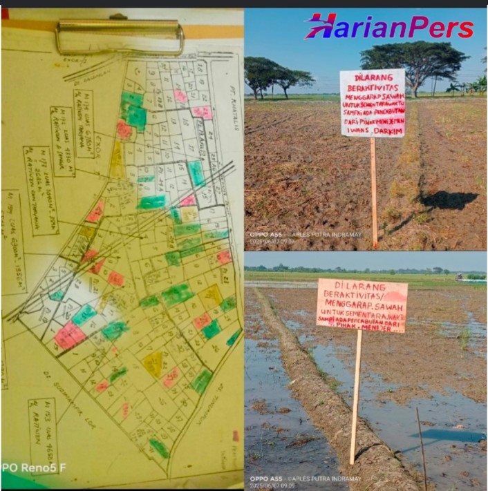 Dampak Unjuk Rasa, Para Petani Desa Majakerta Indramayu Dilarang Menggarap