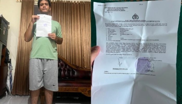 Muhammad Fikri Abdillah Laporkan Dugaan Pencemaran Nama Baik ke Polrestabes