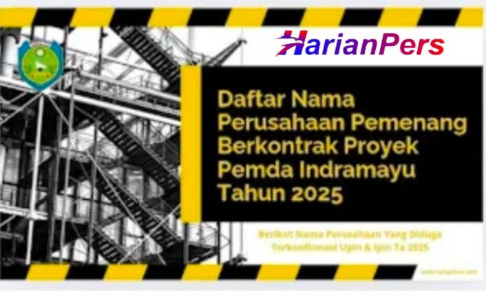 Upin Ipin & Daftar Nama Pemenang Paket Infrastruktur Indramayu APBD 2025
