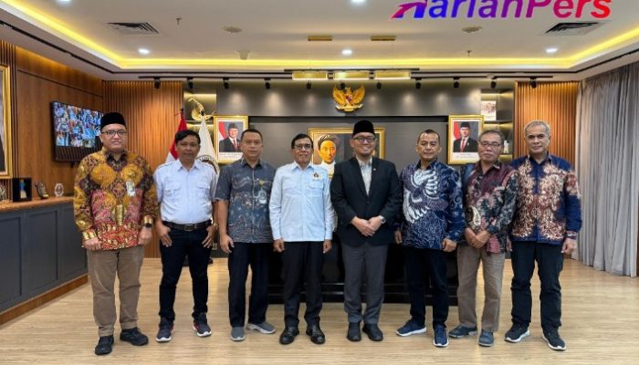 PWI Pusat Audiensi Dengan Wakil Kepala Badan Pengelola Haji