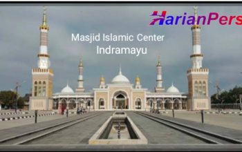 Kondisi Masjid Islamic Center Retak – Retak, Masyarakat Indramayu Resah