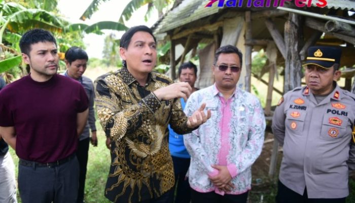 Bupati Indramayu Kunjungi Lokasi Calon Ibukota Indramayu Barat, Pastikan Bangun Titik 0 Kilometer