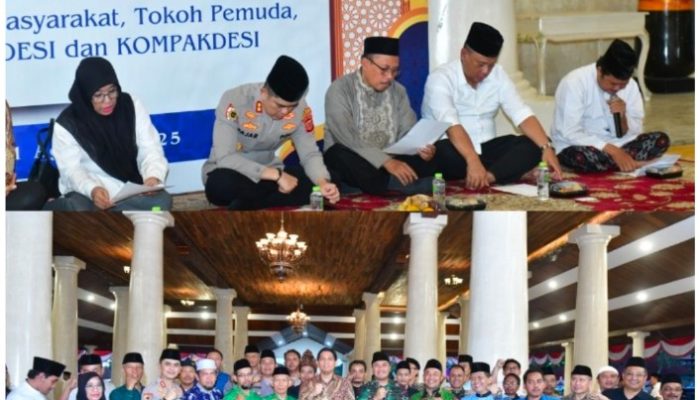 Doa Bersama dan Deklarasi, Wujudkan Indramayu Makin Aman dan Damai