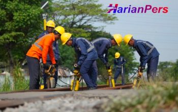 Tingkatkan Keselamatan, KAI Daop 3 Cirebon Lakukan Peebaikan Wesel Di 4 Lokasi  