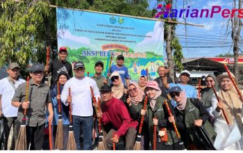 Dinas LH Kabupaten Indramayu Gelar Aksi Nyata Bersih Sampah 