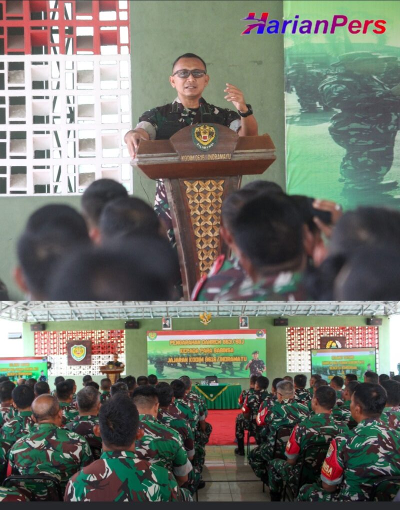 Danrem 063/SGJ Berikan Arahan Strategis kepada Babinsa Kodim 0616/Indramayu
