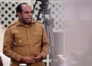 Bupati Gusbager Hadiri Pengaran Presiden RI Kepada Kepala Daerah Se-Papua