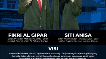 Bawa Semangat Perubahan, Fikri–Anis Daftar sebagai Calon Presiden dan Wakil Presiden Mahasiswa