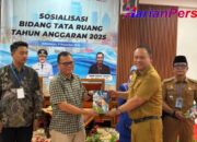 Setda Aep Surahman Gelar Sosialisasi Bidang Tata Ruang