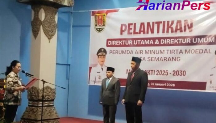 Ady Setiawan Resmi Menjabat Direksi PDAM Kota Semarang 