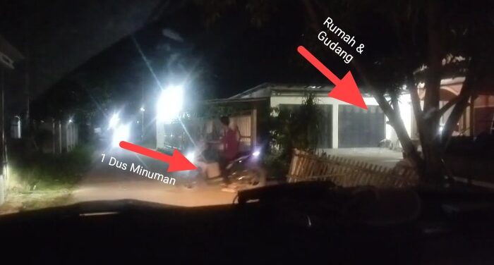 Modus Rumah BR Diduga Distribusi Jadi Bunker Miras Skala Besar