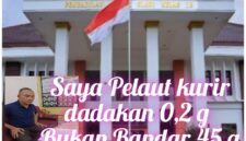 PN Slawi Vonis Berat Pelaut Michael Kurir Dadakan 7 Tahun, Dipertanyakan?