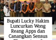 Bupati Lucky Hakim Resmi Luncurkan Wong Reang Apps & Sensus Ekonomi 2026