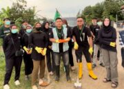 Aksi Sosial HMI Indramayu Di Bulan Ramadhan, Atasi Sampah “LET’S CLEAN IT UP TOGETHER“