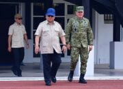 ‎Mayjen TNI Rano Maxim Adolf Tilaar Sambut Presiden Prabowo dalam Kunjungan Kerja ke Magelang