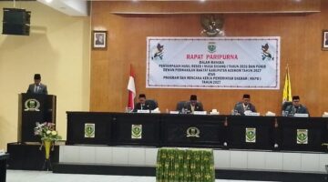 Pemerintah Daerah Keerom Menerima Hasil Reses I Masa Sidang I DPRK Keerom 2026