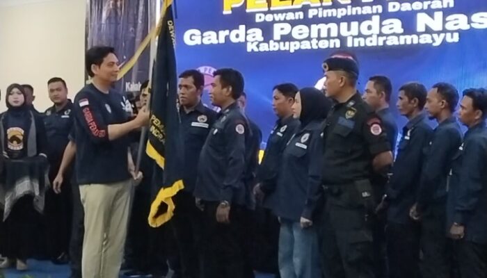 Pelantikan DPD Garda Pemuda NasDem Indramayu Di Nahkodai Arwah Dinata, S.Hut