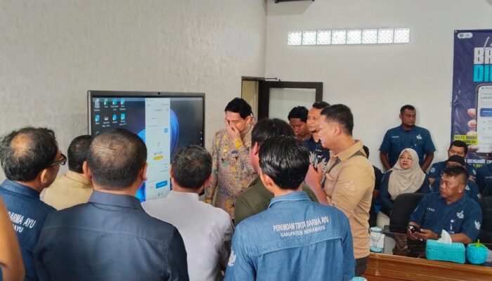 PDAM INDRAMAYU LAUNCHING BANYU DIGITAL, DIHADIRI BUPATI LUCKY HAKIM