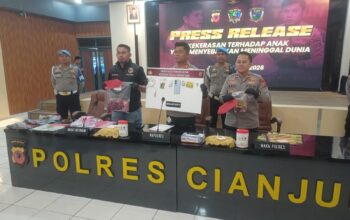 Polres Cianjur Tangkap Pelaku Pembunuhan Perempuan yang Ditemukan Membusuk di Cikalongkulon